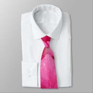Pink Flower Floral Photography Nature Tie