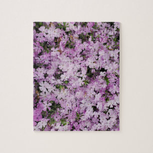 Pink flower jigsaw puzzle
