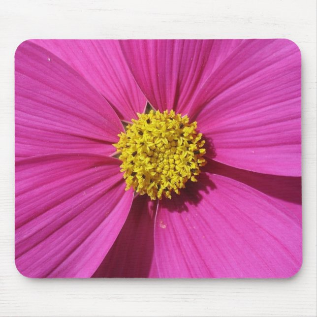Pink Flower Mouse Pad (Front)