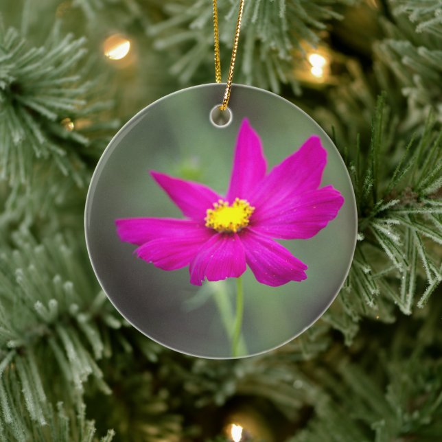 Pink Flower Ornament  (Tree)
