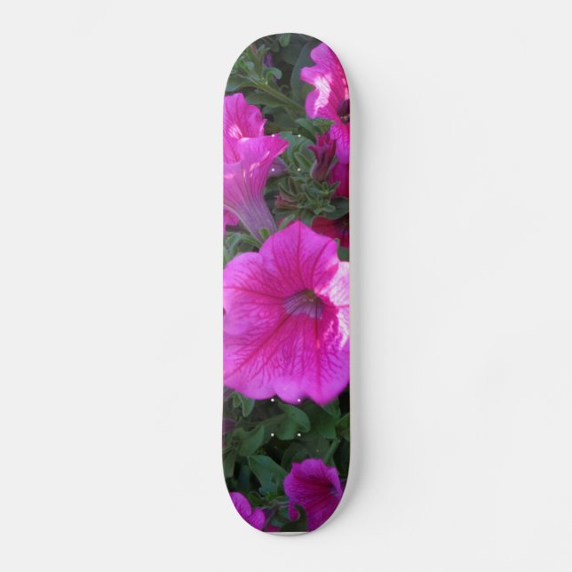 Pink Flower Skateboard (Front)
