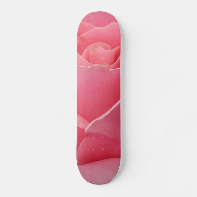Pink Flower Skateboard (Front)
