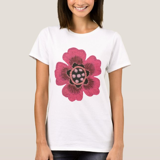 Pink flower T-Shirt (Front)