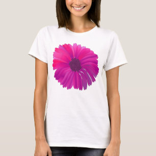 Pink Flower Tank Tops & T-shirts