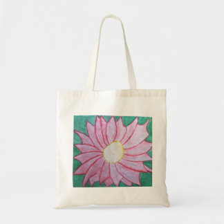 Pink Flower Tote