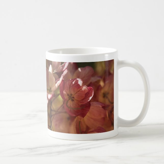 pink flowering tree coffee mug (Right)
