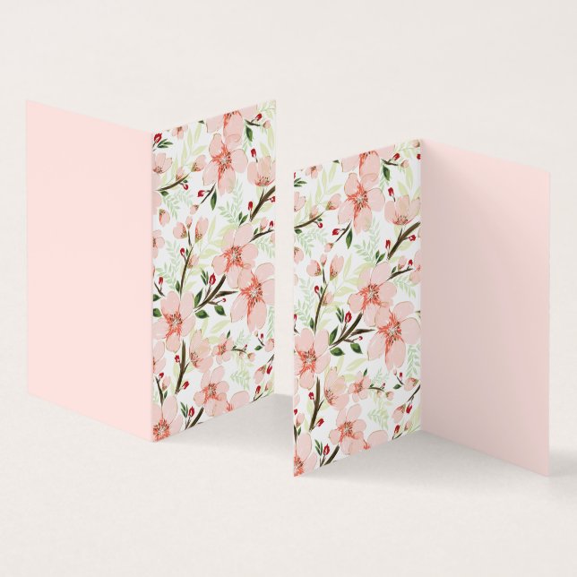 Pink flowers (Inside and Outside)