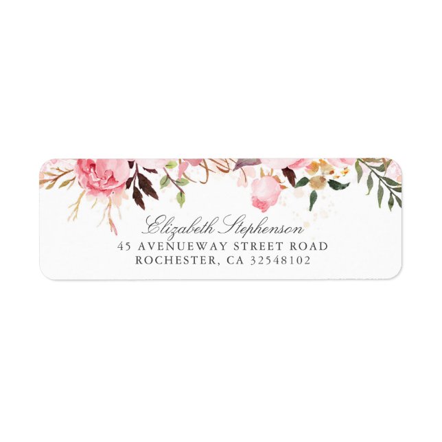 Pink Flowers (Front)