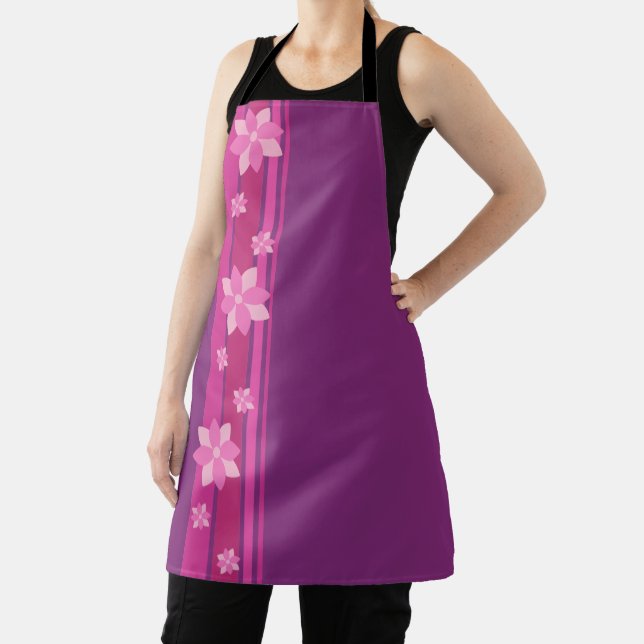 Pink Flowers Apron (Insitu)