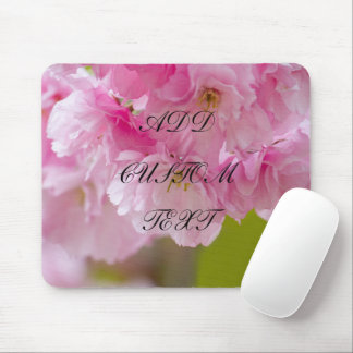 Pink Flowers, Beautiful Colouring, Nature, Picture Mouse Pad
