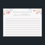 Pink FLowers  Beautiful Floral Advice Cards<br><div class="desc">Pink FLowers  Beautiful Floral Advice Cards</div>