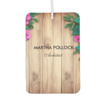 Pink flowers brown wood