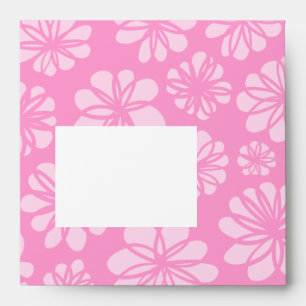Pink Flowers Envelopes