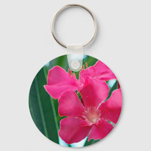 Pink Flowers Keychain