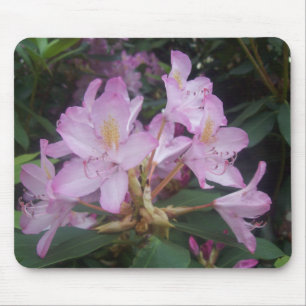 Pink Flowers Mouse Pad