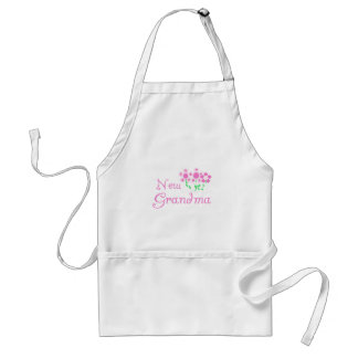 Pink Flowers New Grandma Tshirts and Gifts Standard Apron