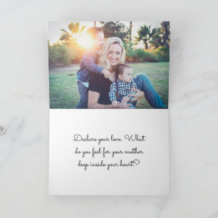 Pink Flowers Photo Template Mother's Day