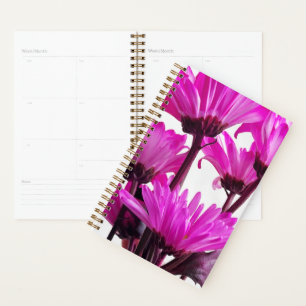 Pink Flowers Planner - TheDabs de Mari D.