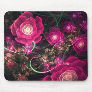 Pink Flowers Say It Best Mousepad