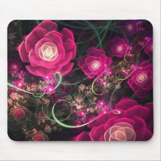 Pink Flowers Say It Best Mousepad
