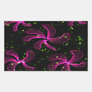 Pink Flowers Sticker
