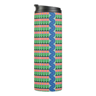 Pink Flowers - Thermal Tumbler