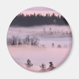 Pink Fog Blanket. Magnet