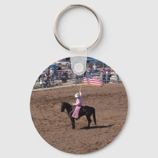 Pink for Breast Cancer Awareness Keychain