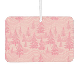 Pink Forest Christmas Air Freshener