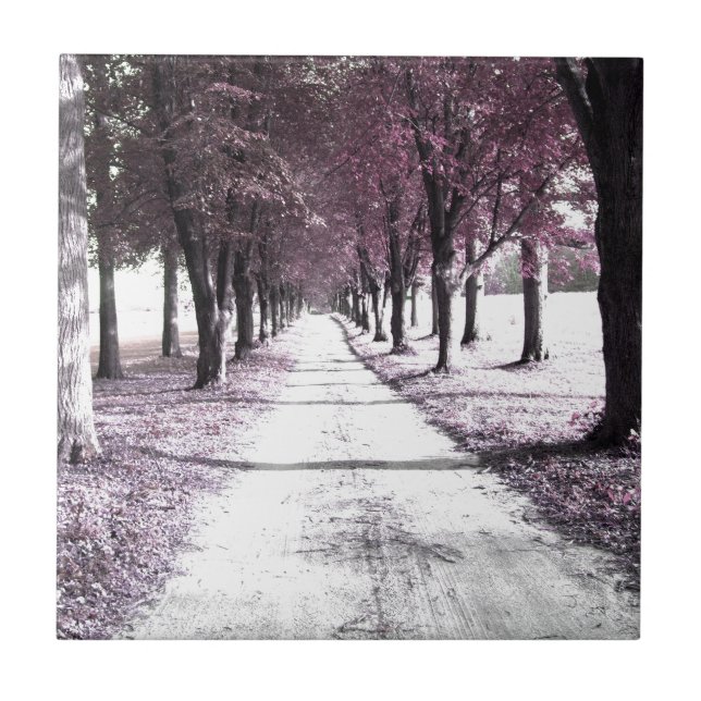 pink forrest gump road tile (Front)