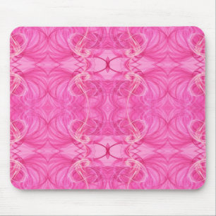 Pink Fractal Mousepad