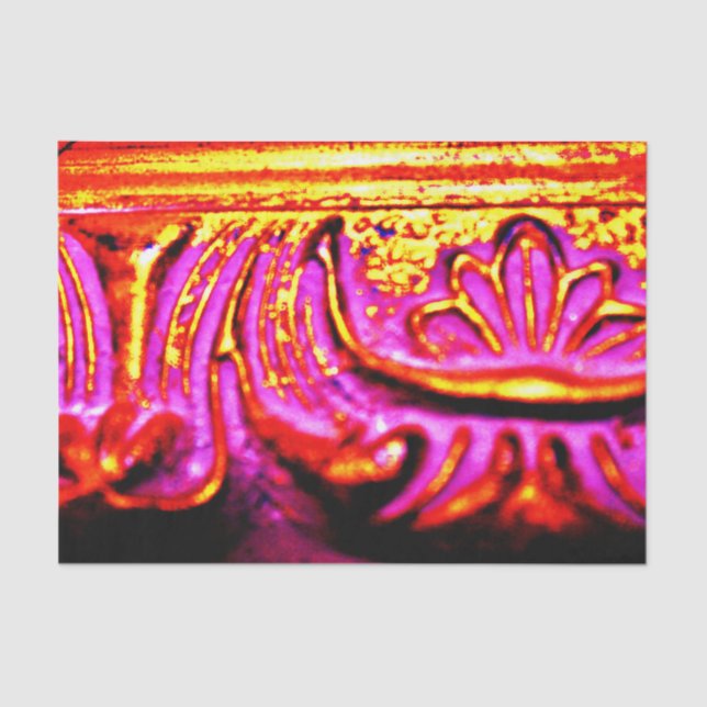 Pink Frame Tissue Paper (Front)