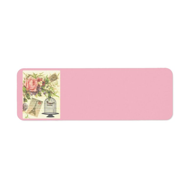 Pink French Thème Vintage Paris (Devant)