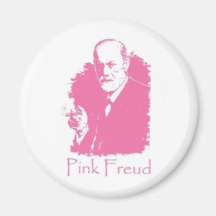 Pink Freud Magnet