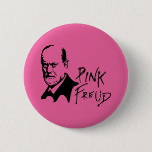 PINK FREUD Psychoanalysis Sound Edition 2 Inch Round Button