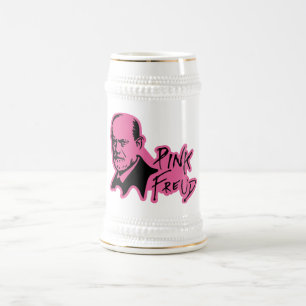 PINK FREUD Psychoanalysis Sound Edition Beer Stein