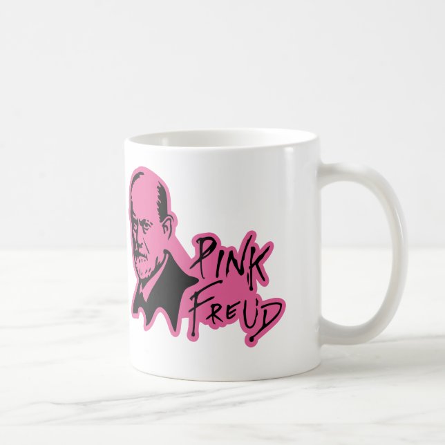 PINK FREUD Psychoanalysis Sound Edition Coffee Mug (Right)