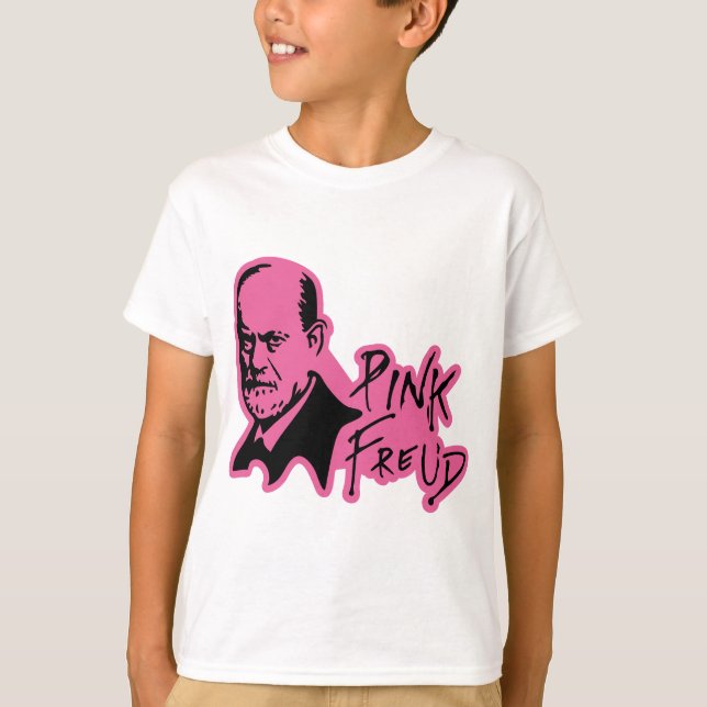 PINK FREUD Psychoanalysis Sound Edition T-Shirt (Front)