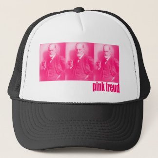 Pink Freud Trucker Hat