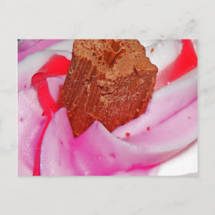 Pink Frosting and Flake Postcard