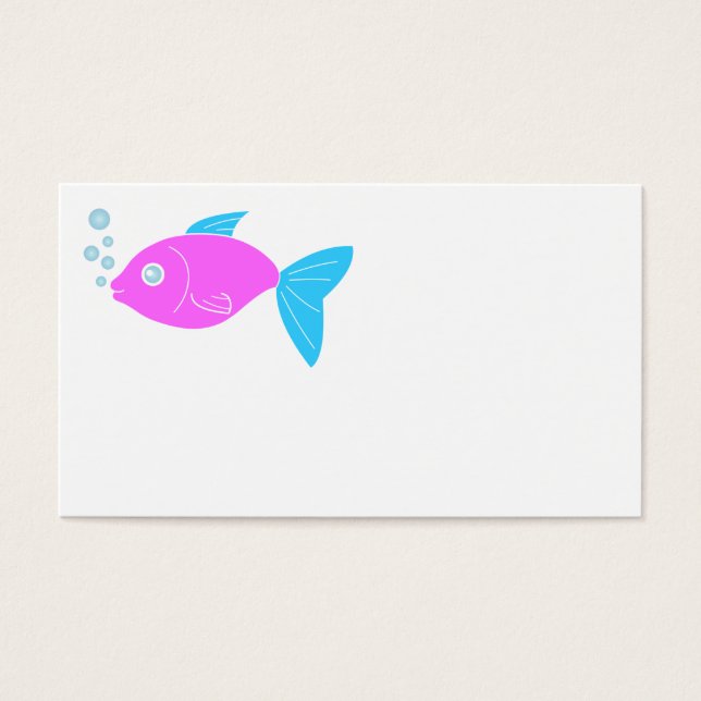 Pink funny fish (Front)