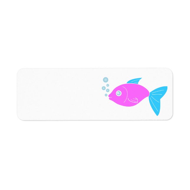 Pink funny fish (Front)