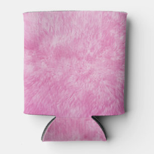 Pink Fur Frenzy Can Cooler