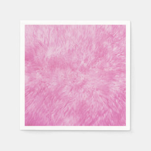 Pink Fur Frenzy Napkins