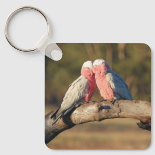Pink Galahs Keychain