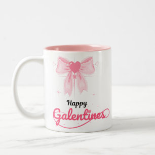 pink galentines day mug valentines day