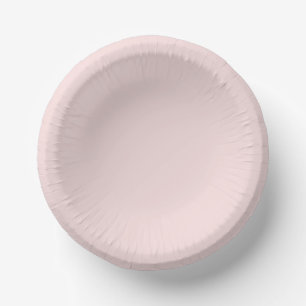 Pink Garden Rose Paper Plate