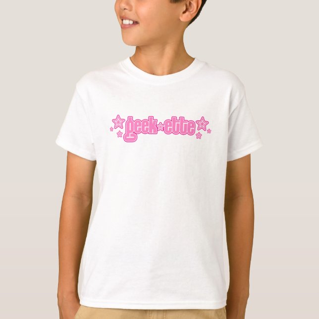 Pink Geekette T-Shirt (Front)