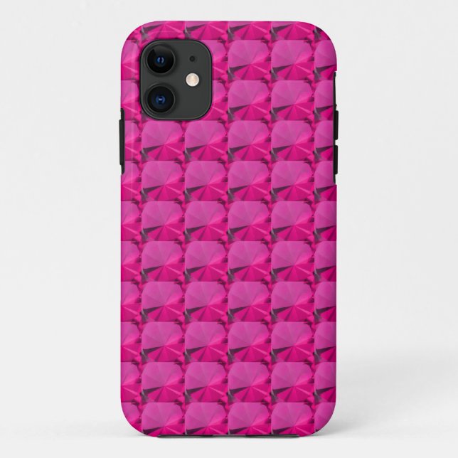 pink gem stones Case-Mate iPhone case (Back)