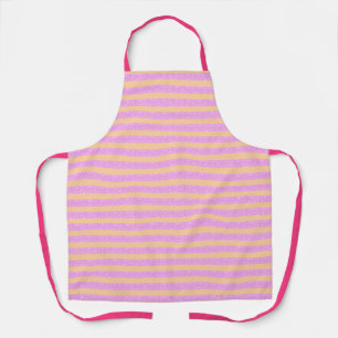 Pink Geometric Apron